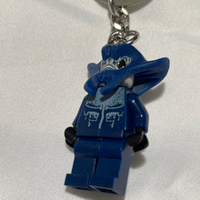 Load image into Gallery viewer, Lego 2010 Atlantis Manta Warrior Mini figure Keychain Retired #4585371
