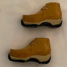 Load image into Gallery viewer, MGA Bratz Boyz Doll Feet Mustard lace tie shoe boots (Pre-Owned)
