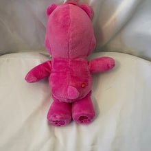 Load image into Gallery viewer, Care Bear Hot Pink Rainbow Bear Plush 9&quot; Toy (Pre-owned)
