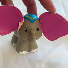 Load image into Gallery viewer, Fisher Price Little People Animal Circus Elephant Pink Jumbo Ears Figure #65 (Pre-Owned) #55
