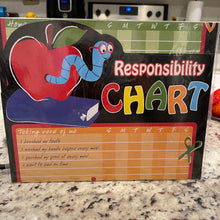 Load image into Gallery viewer, Weekly Home School Children Kids Responsibility Coated Paper Chart #1613
