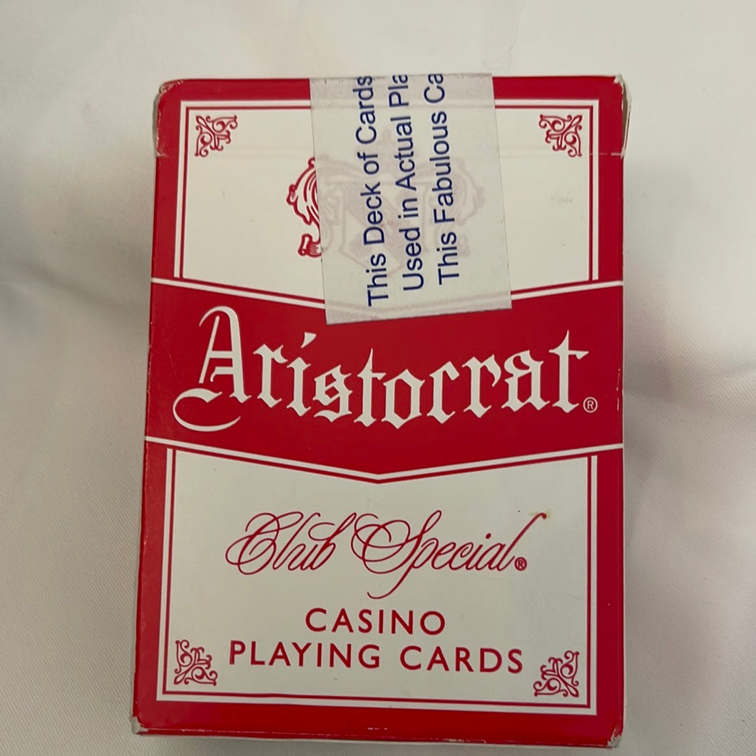 New York Hotel Casino Aristocrat Club Special Playing Cards (Pre-owned)