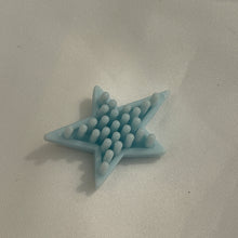 Load image into Gallery viewer, Doll Brush #4 Mini Powder Blue Star 1&quot; (Pre-Owned)
