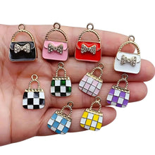 Load image into Gallery viewer, Boujee Bling Charm Collections - Purses &amp; Handbags Mobile Dust Plug
