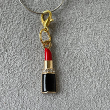 Load image into Gallery viewer, Boujee Bling Charm Collections - Lipstick Beauty Charms Mobile Dust Plug
