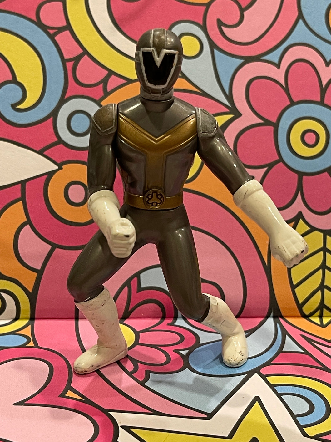 2000 McDonald's Happy Meal Power Rangers Lightspeed Titanium Ranger Action Figure
