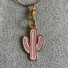 Load image into Gallery viewer, Desert Cactus Charms Mobile Dust Plug Backpack Zipper Pull Tag Stylish Phone Accessories for Every Vibe
