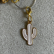 Load image into Gallery viewer, Desert Cactus Charms Mobile Dust Plug Backpack Zipper Pull Tag Stylish Phone Accessories for Every Vibe
