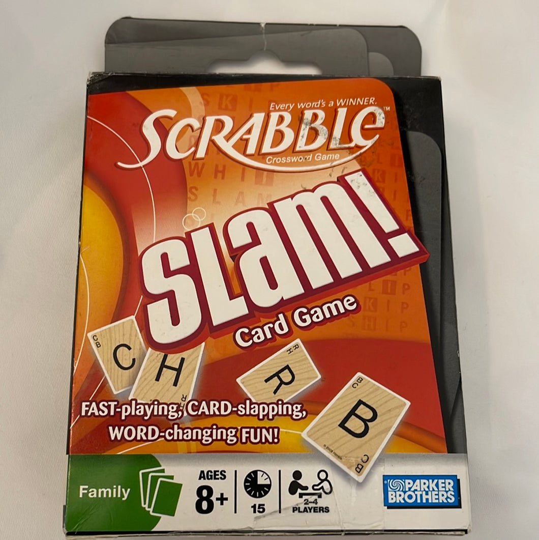 Hasbro Parker Brothers Scrabble Slam Playing Card Game (Pre-owned)