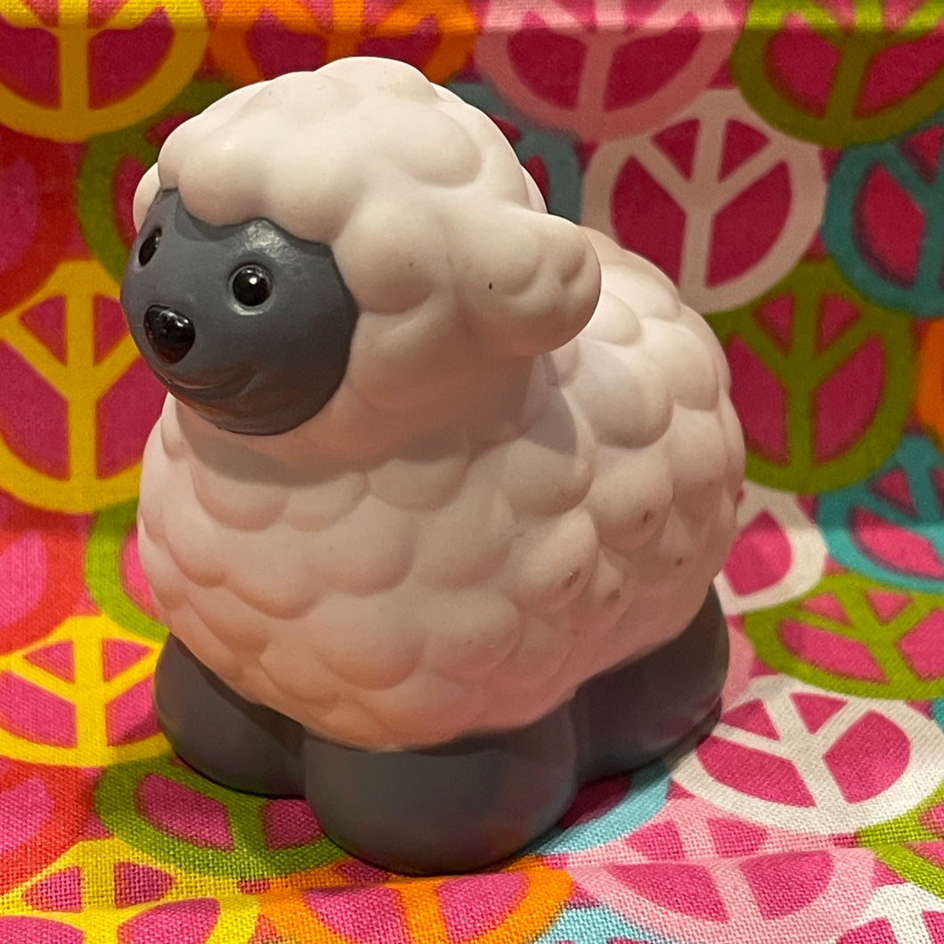 Little Tikes Gray Sheep Animal Figure #64 Model #0301-00