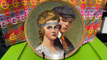 Load image into Gallery viewer, Bradford Exchange Norman Rockwell Plate Meeting On The Path 8.5" Rediscovered (Pre-owned)

