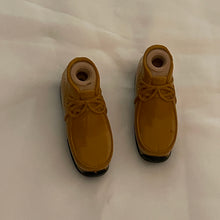 Load image into Gallery viewer, MGA Bratz Boyz Doll Feet Mustard lace tie shoe boots (Pre-Owned)
