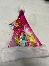 Load image into Gallery viewer, Disney Princess Christmas Holiday Stocking 18" or Santa Hat 16"
