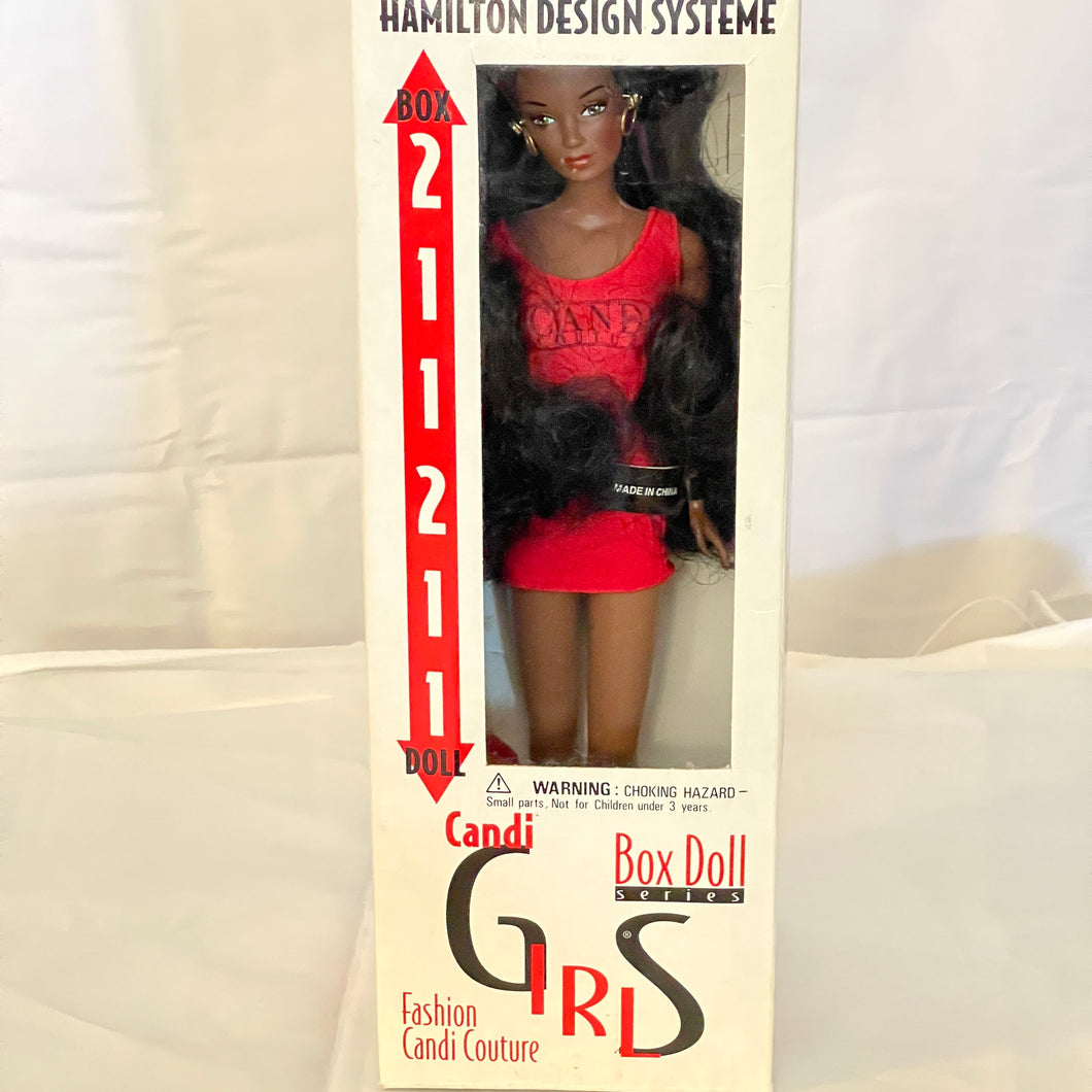 1997 Hamilton Design Systeme Candi Girls Doll African American Fashion Candi Couture