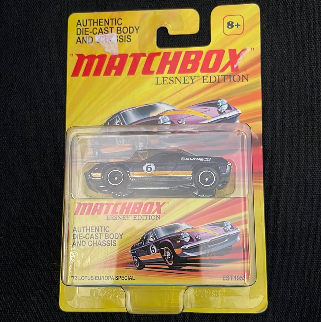 Matchbox 2010 Lesney Edition - 1972 Lotus Europa Special Die-cast Car Toy