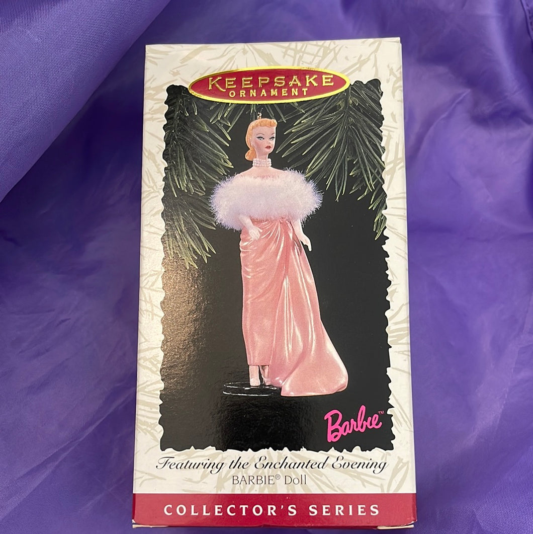 Hallmark Keepsake 1996 Enchanted Evening Barbie 3rd In Series Ornament