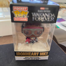 Load image into Gallery viewer, Funko Pocket Pop Keychain Ironheart MK1 Black Panther Wakanda Forever
