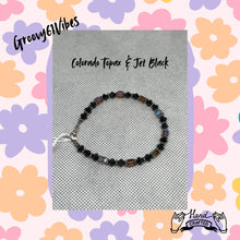 Load image into Gallery viewer, Crystal Cubes &amp; Bicones Handcrafted Crystal Beaded Bracelet Jewelry 7.5" Group #2
