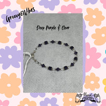 Load image into Gallery viewer, Crystal Cubes &amp; Bicones Handcrafted Crystal Beaded Bracelet Jewelry 7.5" Group #1
