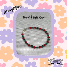 Load image into Gallery viewer, Crystal Cubes &amp; Bicones Handcrafted Crystal Beaded Bracelet Jewelry 7.5" Group #1
