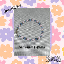 Load image into Gallery viewer, Crystal Cubes &amp; Bicones Handcrafted Crystal Beaded Bracelet Jewelry 7.5" Group #1
