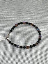 Load image into Gallery viewer, Crystal Cubes &amp; Bicones Handcrafted Crystal Beaded Bracelet Jewelry 7.5" Group #2

