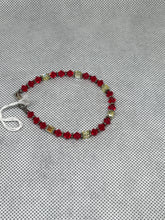 Load image into Gallery viewer, Crystal Cubes &amp; Bicones Handcrafted Crystal Beaded Bracelet Jewelry 7.5" Group #2
