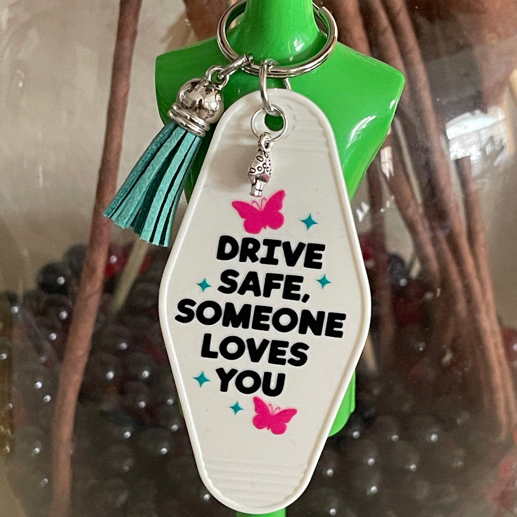 Groovy Peace 70s Motel Keychains – Retro Peace for Modern Adventures (R1-R10)