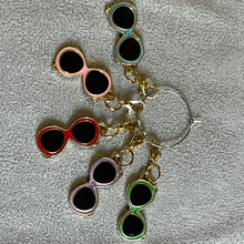 Load image into Gallery viewer, Beach Retro Sunglasses colorful Charms Mobile Dust Plug Stylish Phone Accessories for Every Vibe
