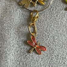Load image into Gallery viewer, Dragonflies Charms Mobile Dust Plug Backpack Zipper Pull Tag Stylish Phone Accessories for Every Vibe
