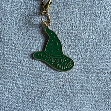 Load image into Gallery viewer, Wizard in Training Sorcerer Hat Halloween Witchy Spooky Smartphone Charm  Mobile Dust Plug
