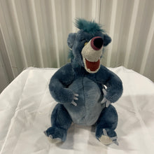 Load image into Gallery viewer, Disney Jungle Book Blue Baloo Stuffed Animal (Pre-owned)
