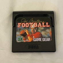 Load image into Gallery viewer, Vtg 1991 Sega Game Gear Joe Montana Football Game Cartridge Not Tested (Pre-owned)
