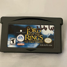 Load image into Gallery viewer, 2002 Nintendo Lord of the Rings The two Towers Game Boy Advance Cartridge Not Tested (Pre-owned)

