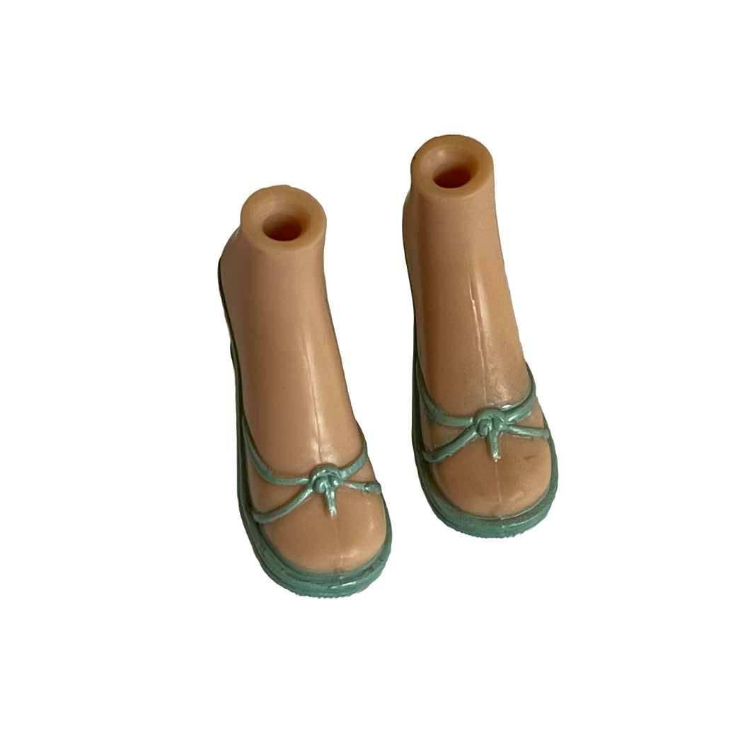 Bratz Doll Jade Night-out Mint Green Open Multi-strap Sandals (Pre-owned)
