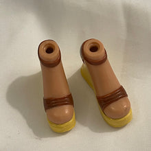 Load image into Gallery viewer, MGA Bratz Doll Yasmin Strut it First Edition Rust with Yellow Platform Heel Shoes (Pre-owned)
