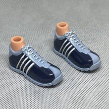 Load image into Gallery viewer, MGA Bratz Boyz Doll Navy &amp; Light Blue lace up sneakers (Pre-owned)
