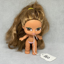 Load image into Gallery viewer, MGA Bratz Babyz Doll Hair Flair Yasmin Streaks Pink Lips Open Mouth 4.5&quot; (Pre-Owned) #B-10
