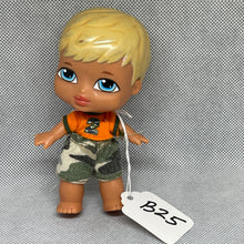 Load image into Gallery viewer, MGA Bratz Babyz Doll Cameron Camo Shorts Clothes Blonde Hair 4.5&quot; (Pre-Owned) #B-25
