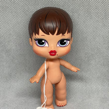 Load image into Gallery viewer, MGA Bratz Babyz Doll Dana Brown Hair Face Mold Red Lips 4.5&quot; (Pre-Owned) #B-1
