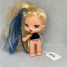 Load image into Gallery viewer, MGA Bratz Babyz Doll Cloe Blue Streaks Glitter Lipstick 4.5&quot; (Pre-Owned) #B-16

