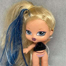Load image into Gallery viewer, MGA Bratz Babyz Doll Cloe Blue Streaks Glitter Lipstick 4.5&quot; (Pre-Owned) #B-16
