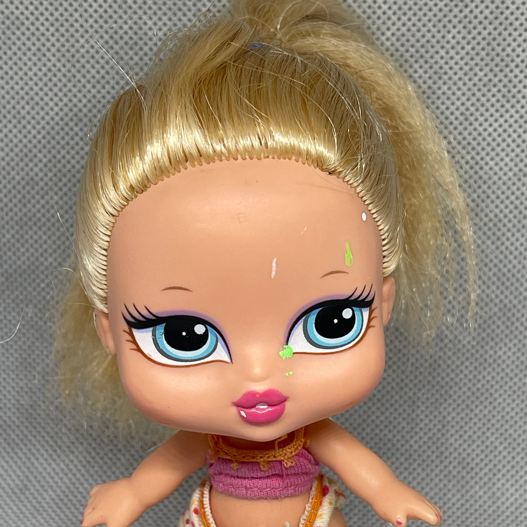 MGA Bratz Babyz Doll Cloe Open Mouth Pink Lips Clothes 4.5
