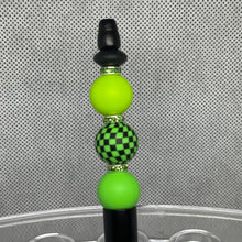 Load image into Gallery viewer, Shades of Green Beaded Pens – Unique Handmade Gifts for Birthdays, Holiday &amp; Everyday Inspiration | Ink Refill | Affordable
