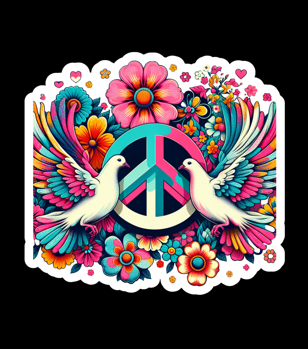 Rainbow Peace Dove Faith-Based 3