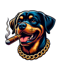 Load image into Gallery viewer, The Big Dog Life Hound, Rottweiler, Pug, Pitbull, Labrador Animal Vinyl Stickers Pug
