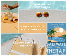 Load image into Gallery viewer, Saltwater is My Therapy: Serenity Sands A Beachside Journal for Reflection and Meditation
