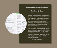 Load image into Gallery viewer, hand2mind Scientific Reasoning Notebook, Grades 3-5, Elementary Classroom Must Haves, Science Teacher Supplies, STEM Lab Notebooks for Kids (Set of 10)
