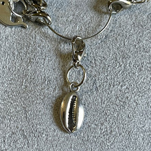 Load image into Gallery viewer, Beachy Sea Life Antique Silver Charms Mobile Dust Plug Stylish Phone Accessories for Every Vibe
