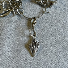 Load image into Gallery viewer, Beachy Sea Life Antique Silver Charms Mobile Dust Plug Stylish Phone Accessories for Every Vibe
